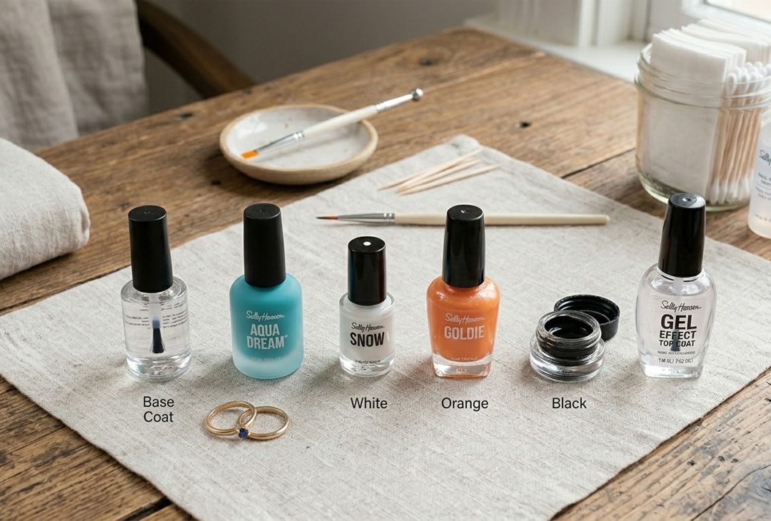 Essential Tools for Perfect Gold Fish Nail Art Essential Tools for Perfect Gold Fish Nail Art