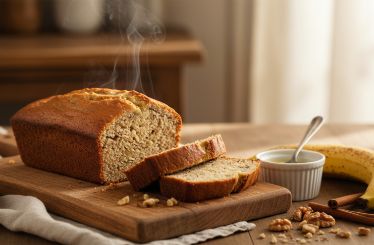 Simple Bana Bread Recipe: Easy Steps for Moist Bread