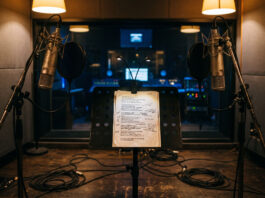 Behind the Track Writing Two Shadows in the Dark