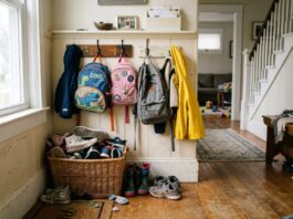the entryway fix that ended our morning meltdowns